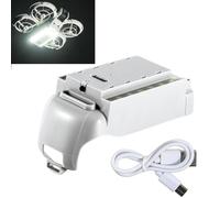 LICHIFIT Train d'atterrissage avec lumières LED rechargeables pour drone DJI Neo - Coque de protection de batterie - Châssis lumineux - Jambes étendues - Support de levage 2 en 1 - Béquille