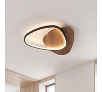 Licht-Erlebnisse Deckenleuchte LED Bois Noir 35 cm 3000/4000/6500K IP20