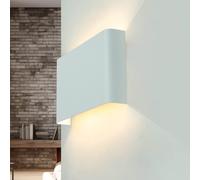 Licht-Erlebnisse Haga Lampe Murale Up Down Blanc Métal 2x G9 Intérieur