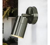 Licht-Erlebnisse Spot extérieur en acier inoxydable orientable IP44 pour terrasse de jardin GU10 max. 35W applique moderne lampe extérieure extérieure cour jardin maison mur