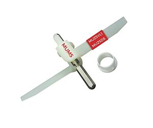LICHTBLAU Entraîneur Roue à helice pour robot de cuisine MUM5 Bosch avec support de disque I Hachoir rotatif Pièce détachée pour MUZ5DS MUZ5VL Veggie Love 00630760 I Bosch MUM5 Accessoire