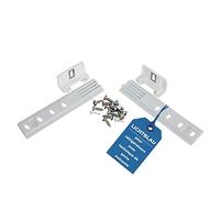 Lichtblau Kit Montage Porte Réfrigérateur Encastré Compatible Liebherr 9086322 Miele 1878720 Bosch Charnière Porte Coulissante Pièce Détachée Réfrigérateur Universel