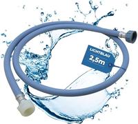 LICHTBLAU Rallonge tuyau arrivée eau 2,5 m 3/4 pouce lave linge lave vaisselle extension tuyau universel haute pression raccord eau