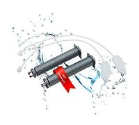 LICHTBLAU Ressorts Charnière Porte Lave-Vaisselle 00754866 Rouge avec Câbles Compatible Bosch Siemens Neff Constructa Balay Kit Réparation Pièce Détachée 754866