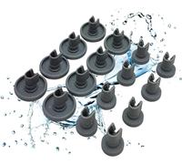 LICHTBLAU Set Complet 16 roulettes de Panier 5028696700/0-5028696500/4 I roulettes de Rechange pour 8X Panier supérieur 8X Panier inférieur de Lave-Vaisselle I idéal pour AEG, Electrolux...