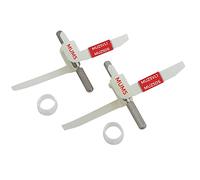 LICHTBLAU Set de 2 entraîneurs pour robot de cuisine MUM5 Bosch - Trancheuse en continu - Pièce détachée pour MUZ5VL1, MUZ5DS et MUM5 00630760 630760 - Accessoire Bosch MUM5