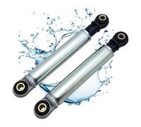 LICHTBLAU SUSPA Lot de 2 amortisseurs pour machine à laver Miele 4500826 4151285 Couleur argent pour Bosch 107654, 105523, 118869 Amortisseur de vibrations 8 mm alésage 120N