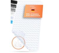 LICHTENHEIM Tapis antidérapant pour bain 88 x 40 cm | Sans BPA | Tapis de bain bébé, enfants et personnes âgées