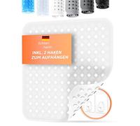 LICHTENHEIM Tapis de douche antidérapant 53 x 53 cm | Sans BPA | Tapis de douche antidérapant | Tapis de douche carré pour bébé, enfants et personnes âgées | Tapis de douche antidérapant | Tapis de