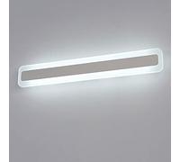 Lichtsse 24W Lampe Miroir Applique Salle de Bain Lumière blanche 6000K LED 1920LM Salle de Bain Intérieure Moderne lampe Eclairage Salle de Bain 80CM IP44 Imperméable Éclairage pour coiffeuse Led