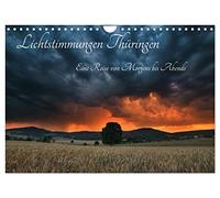 Lichtstimmungen Thüringen - Eine Reise von Morgens bis Abends (Wandkalender 2026 DIN A4 quer), CALVENDO Monatskalender: Einzigartige Momente und ... Landschaft Thüringens zu allen Jahreszeiten