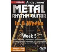 Lick Library: Andy James' Metal Rhythm Guitar In 6 Weeks - Week 5 [Dvd]