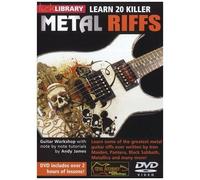 Lick Library Learn 20 Killer Metal Riffs Guitar Rdr0296 - Dvd Tutoriel Guitare