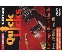 Lick library quick licks up tempo blues b b king E