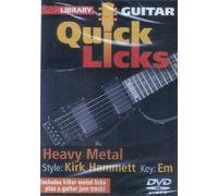 Lick library quick licks heavy metal Kirk Hamm E