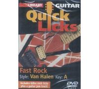 Lick Library - DVD Quick Licks Van Halen Fast Rock pour guitare - Music Sales