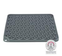 Lick’n'Snack Tapis 20 × 20 cm gris foncé