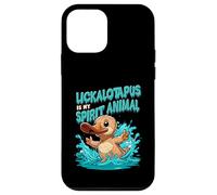 Lickalotopus is My Spirit Animal Wildlife Platypus Humour Coque pour iPhone 12 Mini