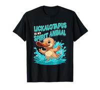 Lickalotopus is My Spirit Animal Wildlife Platypus Humour T-Shirt