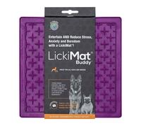 LickiMat Buddy Schleckmatte De Caoutchouc Naturel Chiens Mauve 20 CM Formation