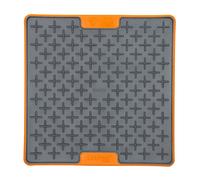 LickiMat Buddy Tuff tapis à lécher pour chiens - 20 x 20 cm, couleur:orange, taille:petit - 20 x 20cm