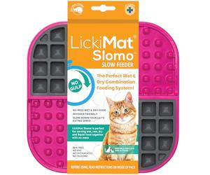 Lickimat Chat ou chien rose Slomo