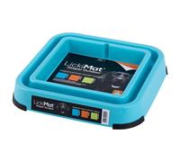 LickiMat Extérieur Keeper Turquoise 31,5x31,5cm pour Chiens, Au