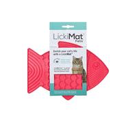 LickiMat Felix - Tapis de léchage pour chats - rose