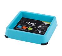 LickiMat Keeper Turquoise Support Pour LickiMats 25,3x25,3cm Pour Chiens
