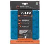 LickiMat Mini- Buddy Tuf Hundefuttermatte Turquoise 20x20 CM, De Tpr