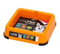LickiMat Mini Keeper - Elevate Lickimat Experience, étendez-vous à la mangeoire complète pour petits chiens - Design innovant pour enrichir le plaisir des repas