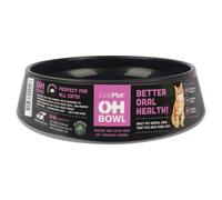 LickiMat Bol Pour Chats OH Bowl Noir, Anti-Avalement