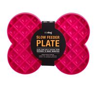 LickiMat Slodog Rose - Anti-schling-napf pour Chiens 35x26cm, Gefriergeeignet