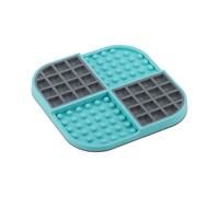 LickiMat Slomo Trp Schleckmatte pour Chiens Turquoise 20 CM Formation Leckerli
