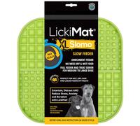 LickiMat Slomo XL Mangeoire lente extra large Convient pour les aliments secs, humides, crus, toutes les friandises et la crème glacée pour chien Idéal pour les races moyennes à massives Design