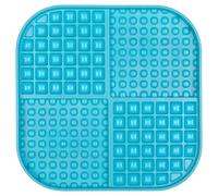 LickiMat Slomo XL Turquoise - Tapis de Fourrage pour Chiens,30x30cm,Angstlösend