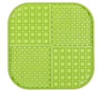 LickiMat Slomo XL Vert Tapis de Fourrage pour Chiens 30x30 CM, Au