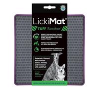 LICKIMAT Soother Tuff - 20 x 20 cm en différentes couleurs, couleur : violet, taille : petit - 20 x 20 cm