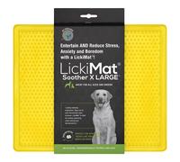 LickiMat Tétine, tapis d'alimentation pour chien pour soulager l'ennui et l'anxiété, idéal pour la nourriture, les friandises, le yaourt ou le beurre d'arachide, alternative amusante à une gamelle