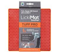 LickiMat Sucette Pro Tuf Orange 20x20 cm pour chiens