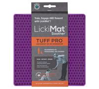 LickiMat Sucette Pro Tuf pour Chiens 20x20cm Violet - Tapis de Fourrage,