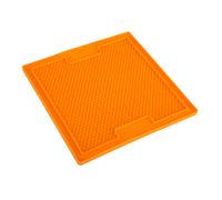 LickiMat Sucette Trp Schleckmatte pour Chiens Orange 20 CM Formation Leckerli