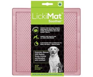 LickiMat Tétine Classique aux Couleurs Pastel, Tapis d'alimentation pour Chien pour soulager l'ennui et l'anxiété, idéal pour la Nourriture, Le Yaourt ou Le Beurre d'arachide, Tapis à lécher pour