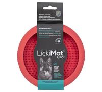 LickiMat UFO Rose 18Cm Avec 7 Ventouses Pour Chiens Soins Du Pelage & Voyage