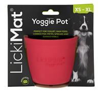 LickiMat Yoggie Pot Rose - Contenants Alimentaires pour Chien, Au ,