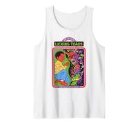Licking Toads Psychedelic Sarcastic Retro Funny Adult Humor Débardeur