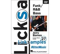 Lick samples funk/r and b bass barnes jerry E