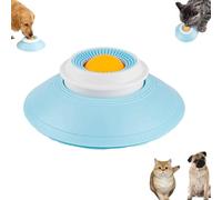 Licksphere for Anxious Dogs, Dog Lick Sphere, Pet Licking Bowl, Non-Slip Licking Bowl for Cat Dog Calming & Anxieties Relief (Yellow)