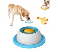 Licksphere for Anxious Dogs, Pet Lick Bowl for Dogs Cats, Liquid Food Slow Feeder Lick Mats, Non-Slip Licking Bowl Enrichment Toys for Dog Calming & Anxieties Relief (Dog-Specific)