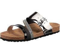 Lico Femme Bioline Lady Mules, Anthrazit, 40 EU